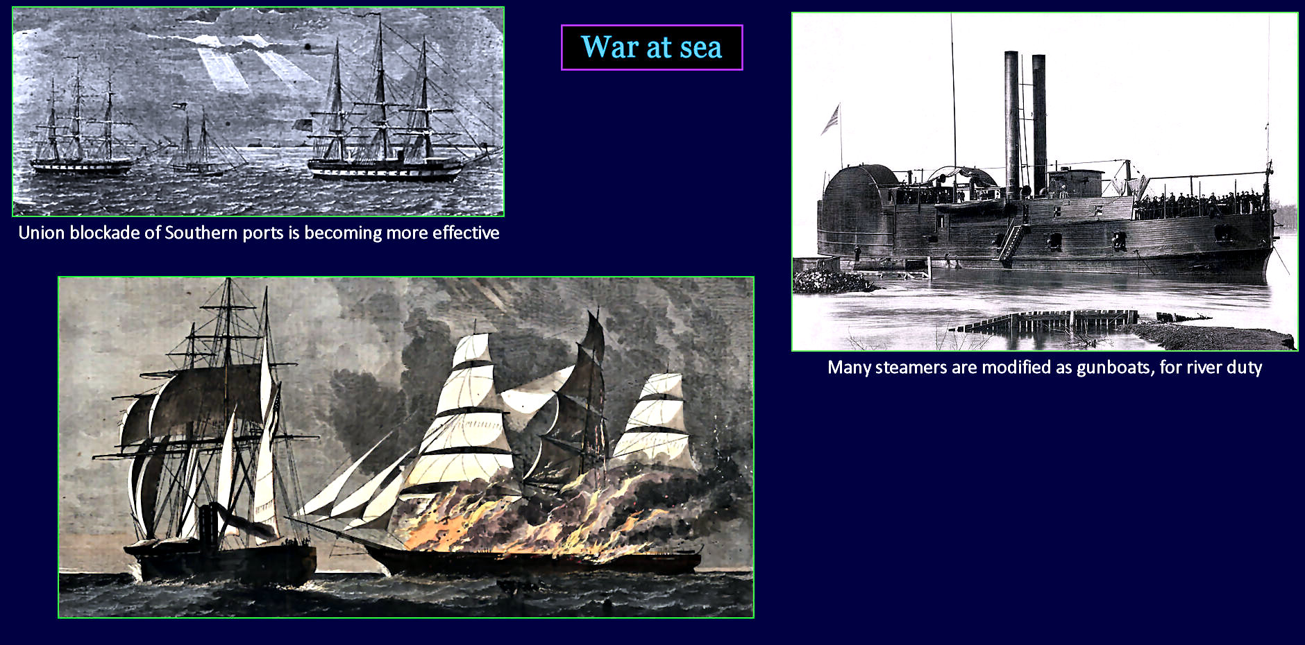 Civil War at sea